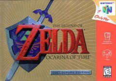 Legend of Zelda Ocarina of Time (Gold Cart Collectors Edition)